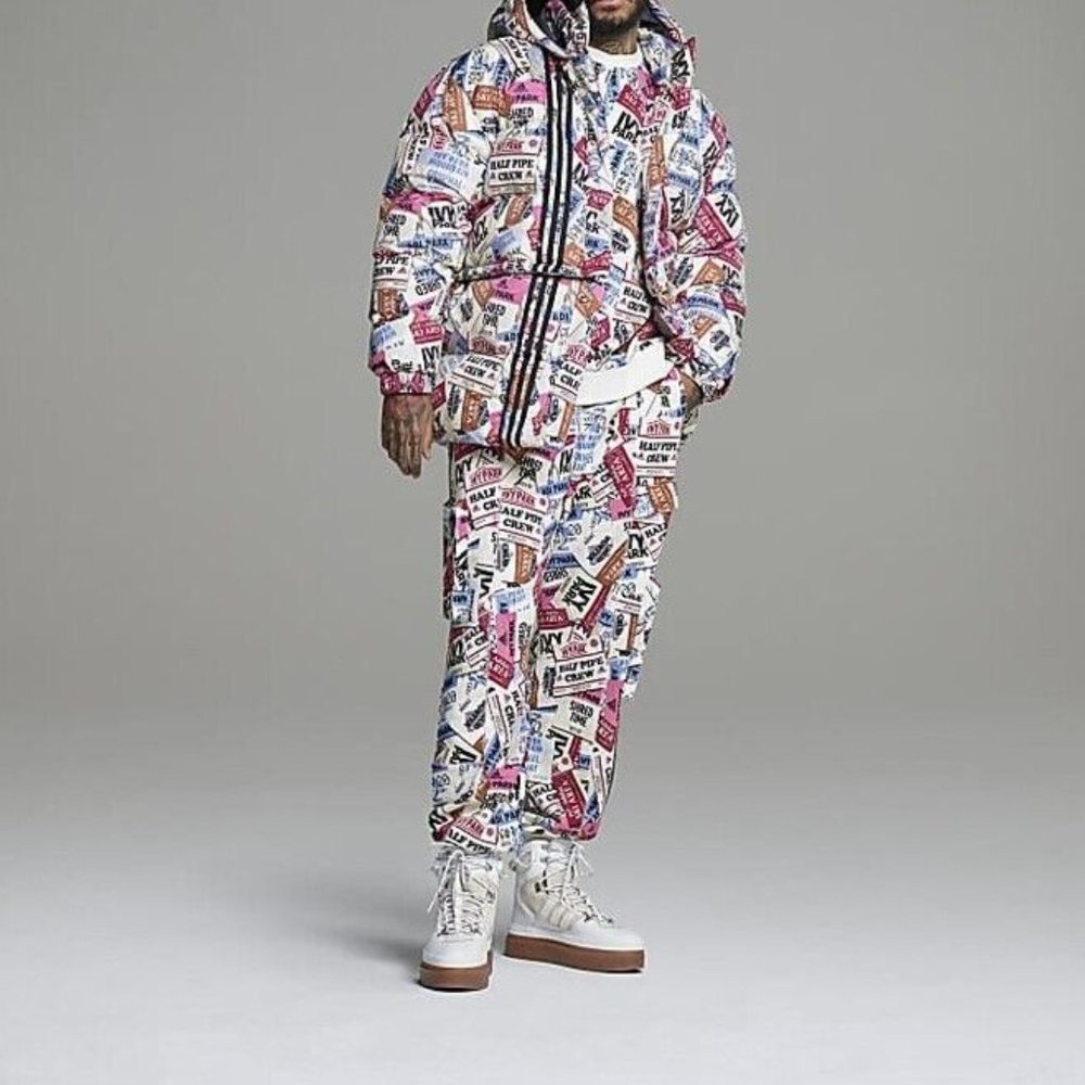 Adidas Originals Unisex Ivy Park Multi color Ski Tag Puffer Jacket H18992